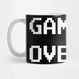 Game Over Blood Evil Retro Gamer Humor Gift Men Women Kid Mug